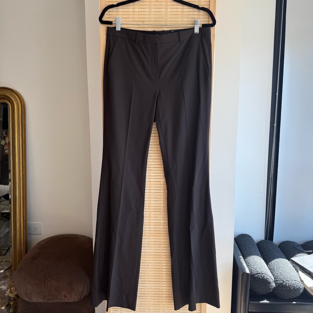 Theory Pants Brown Slacks Size 6 NBW NWT